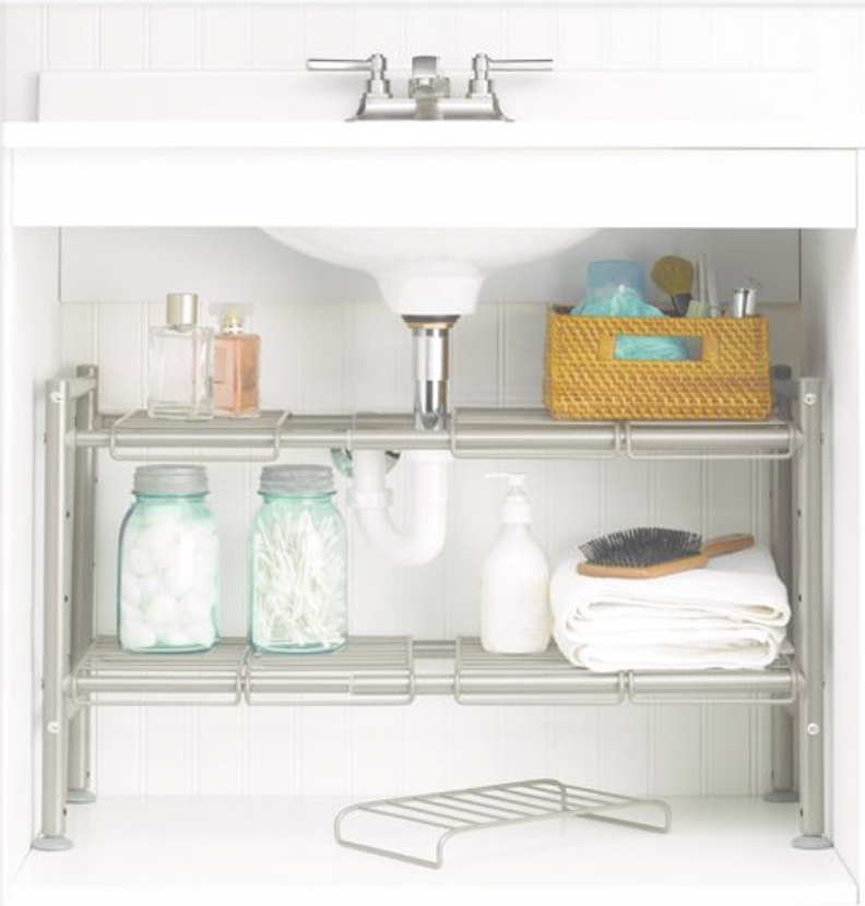 Top 3: Expandable Under The Sink Shelf