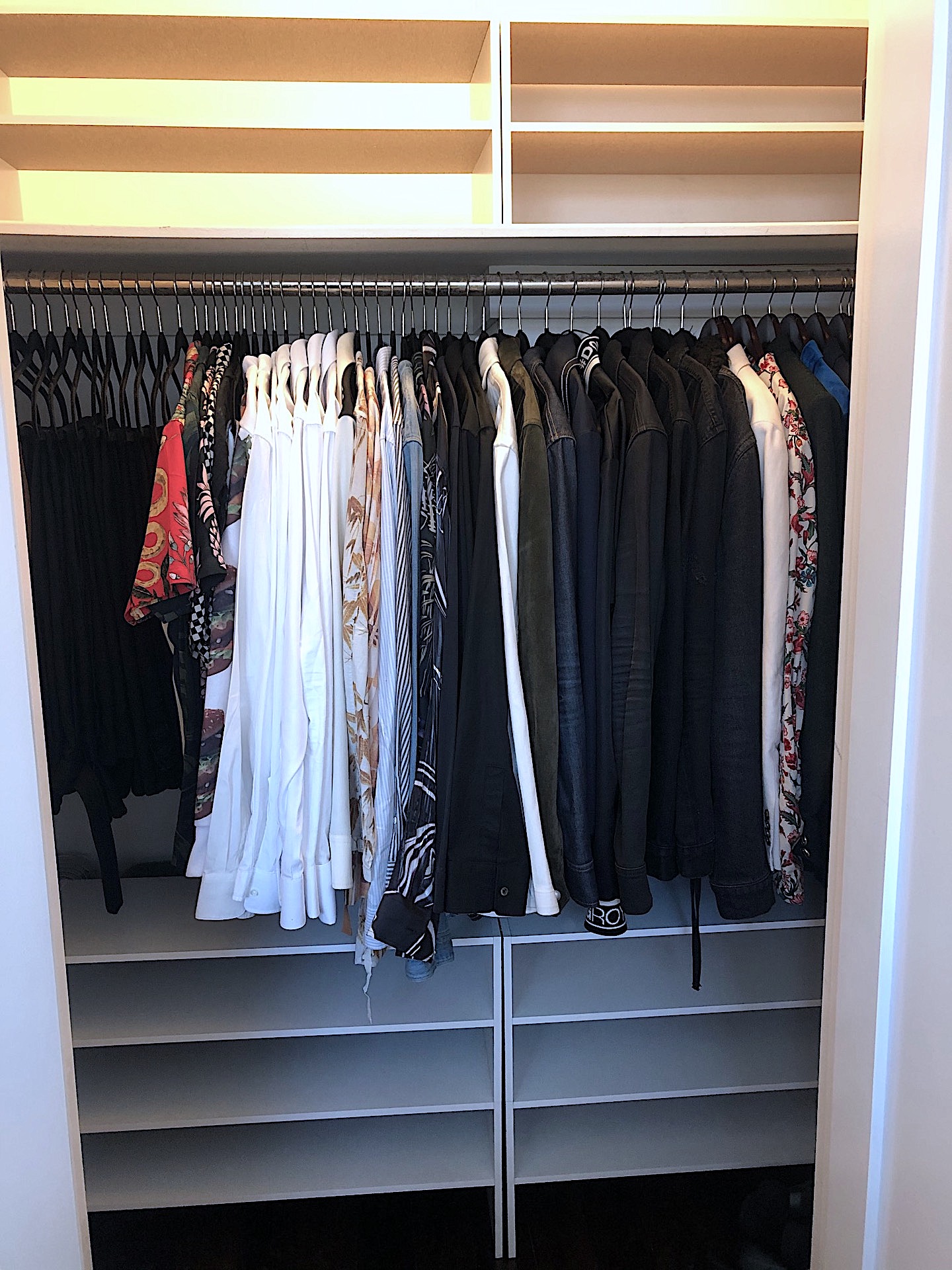 Main Closet Install