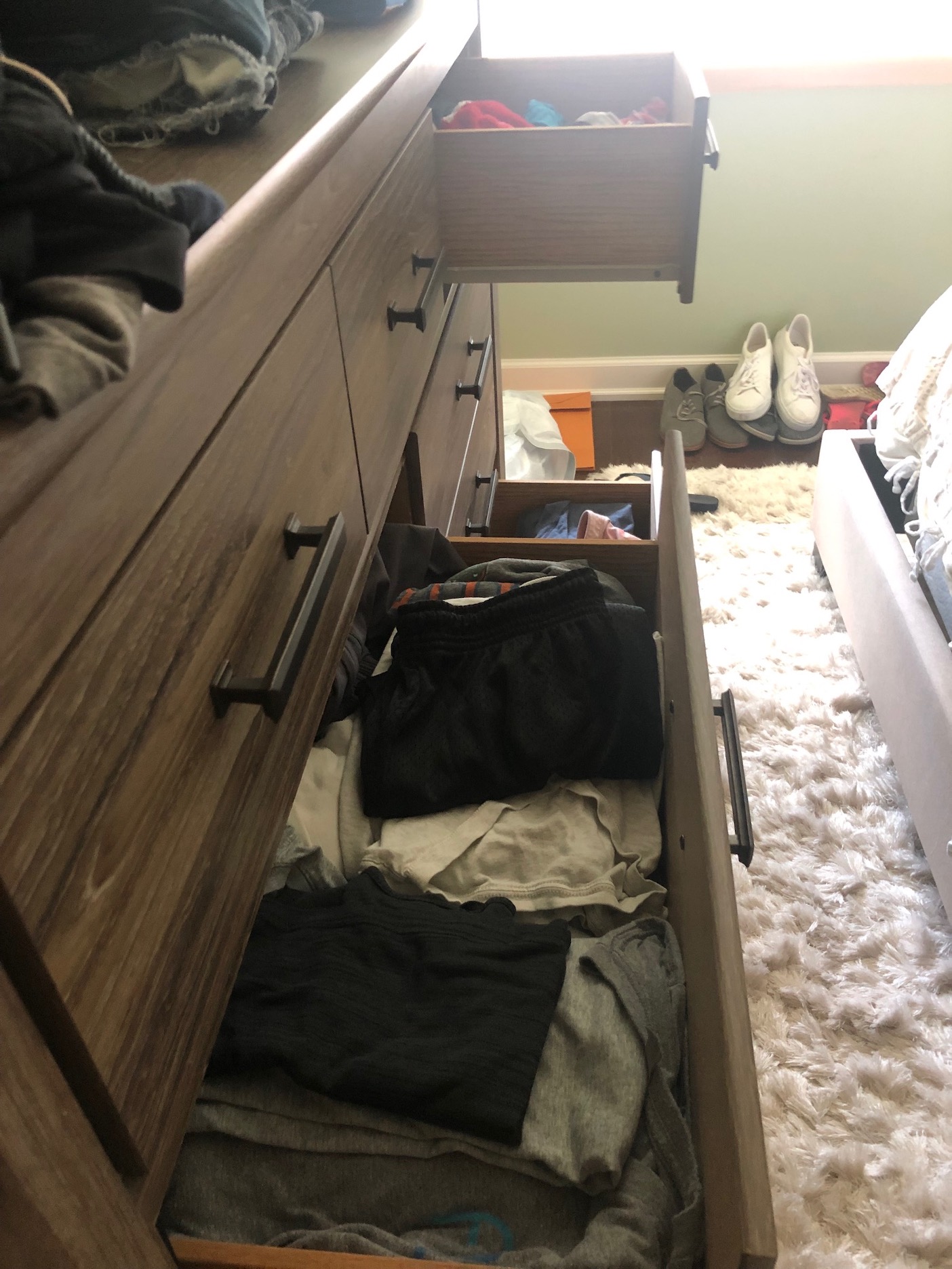 Dresser Before