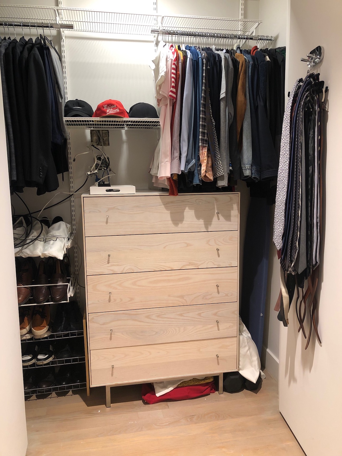 His New Closet