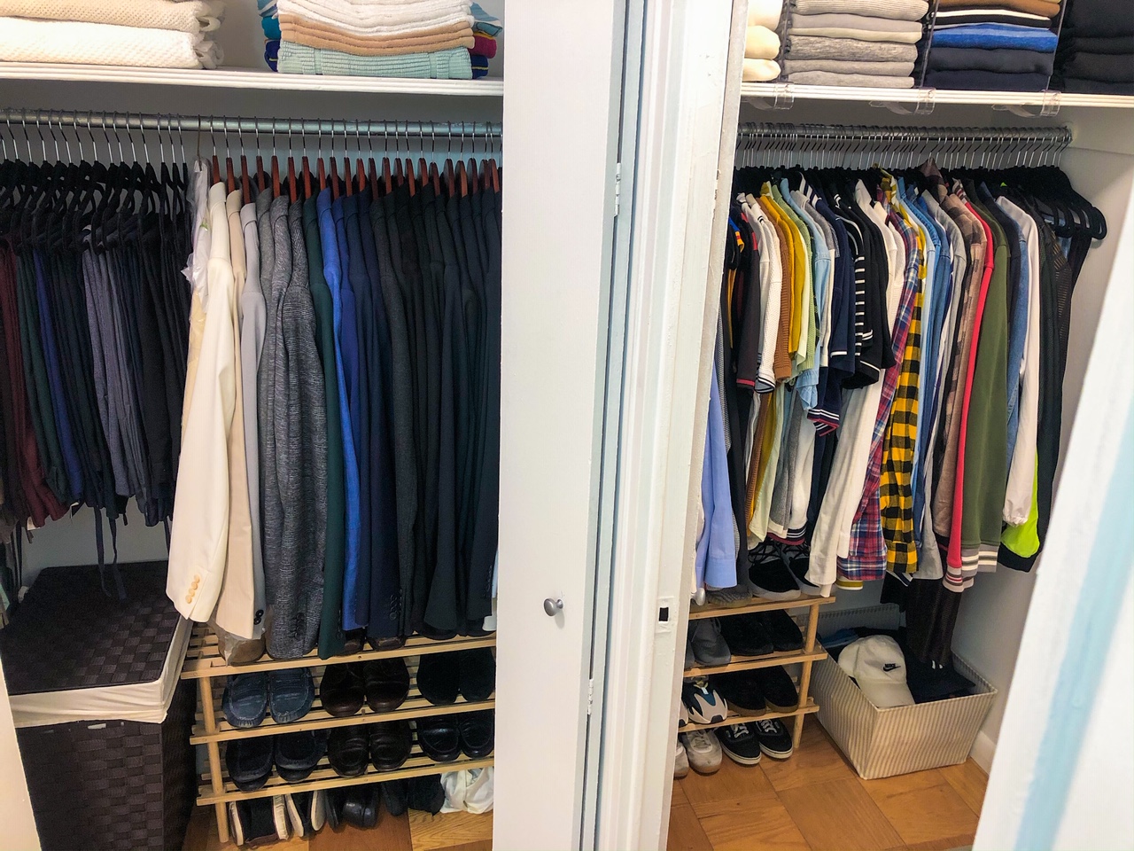 His Double Closets